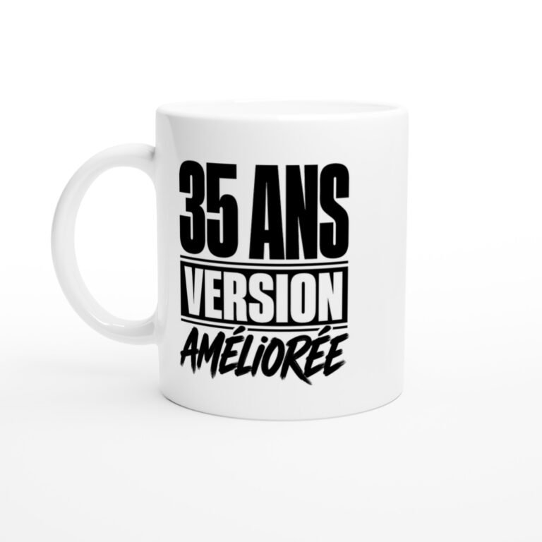 Mug 35 Ans Version Améliorée
