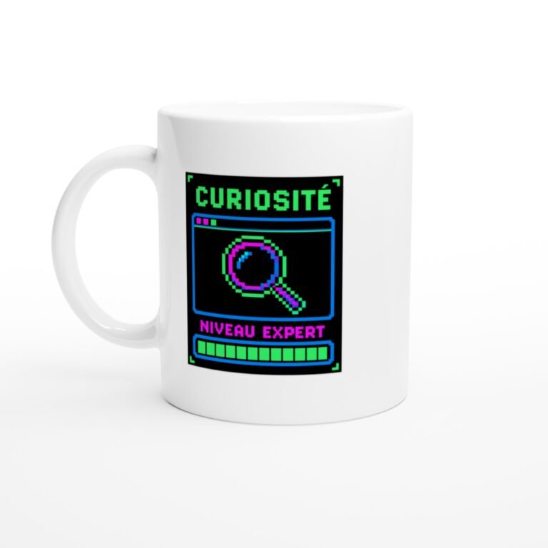 Mug Curiosité Niveau Expert