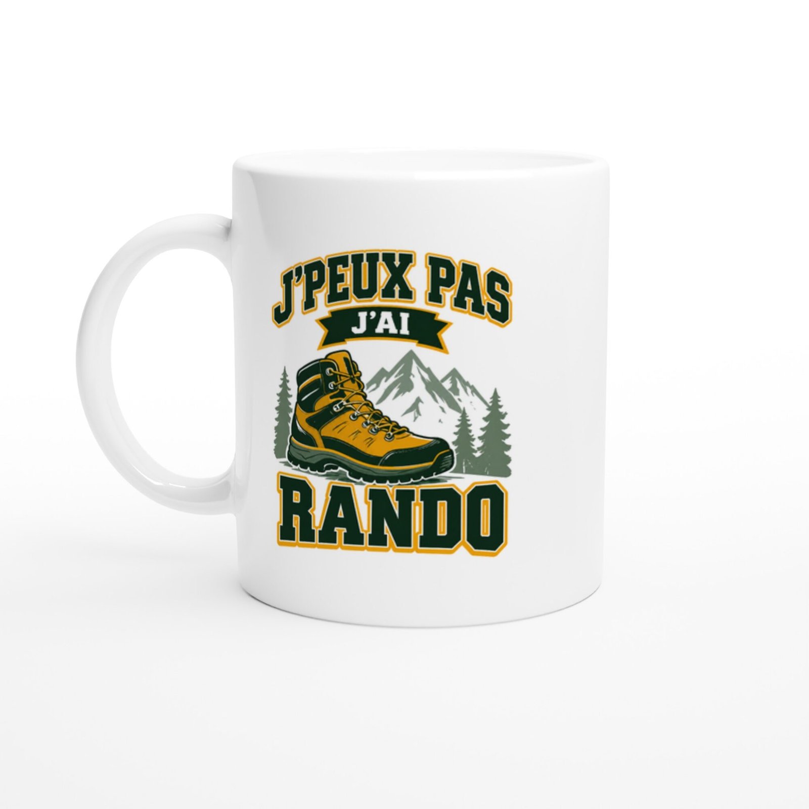 Mug Randonnée J&rsquo;Peux Pas J&rsquo;Ai Rando
