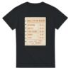 T shirt Bulletin du Barbu Entretien Miettes Huile à Barbe Rasoir Style