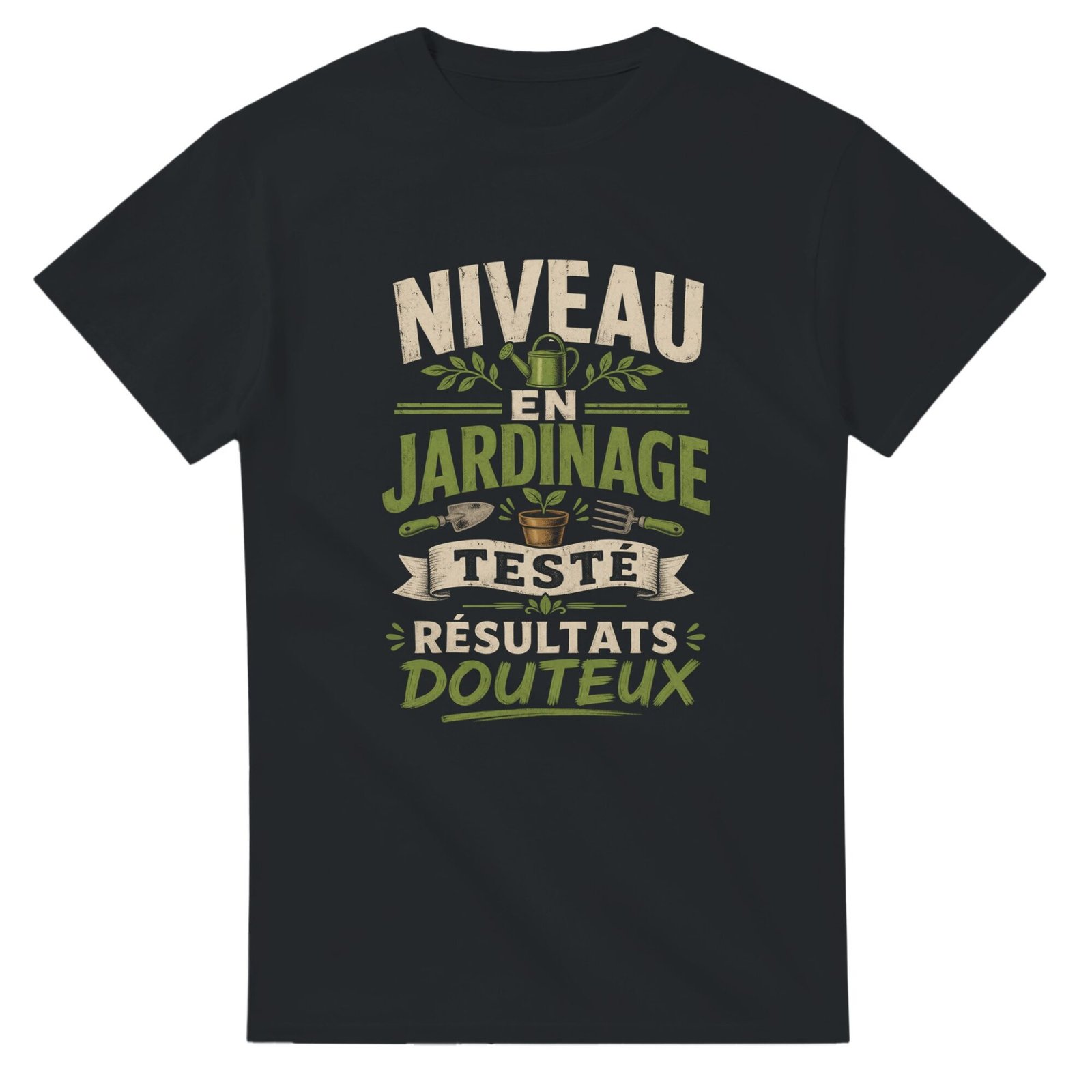 T shirt Niveau en Jardinage Testé Résultats Douteux