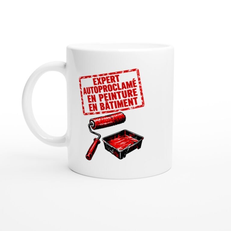 Mug Expert Autoproclamé En Peinture En Bâtiment