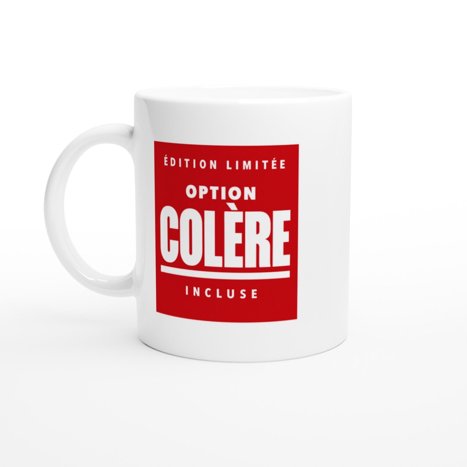 Mug Édition Limitée Option Colère Incluse