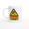 Mug Attention Peut Parler De Squash Sans Prévenir