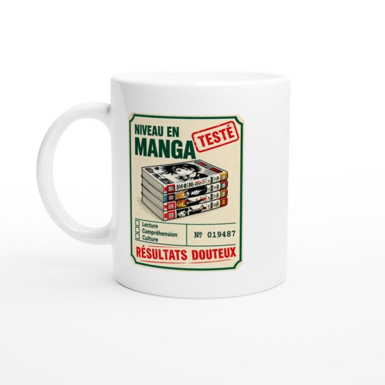 Mug Niveau En Manga Testé Résultats Douteux