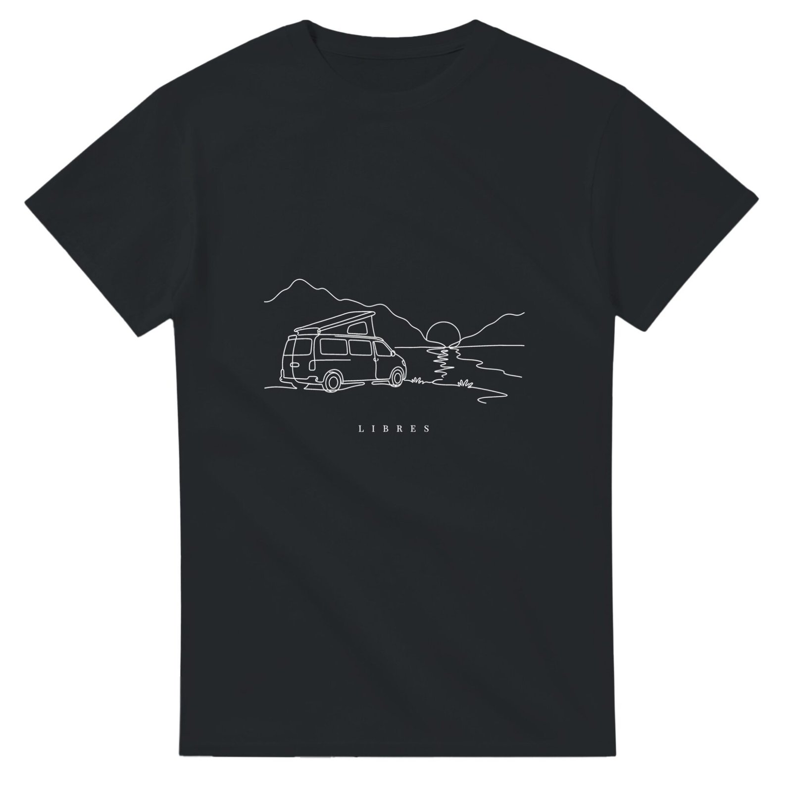 T shirt Van Aménagé Libres