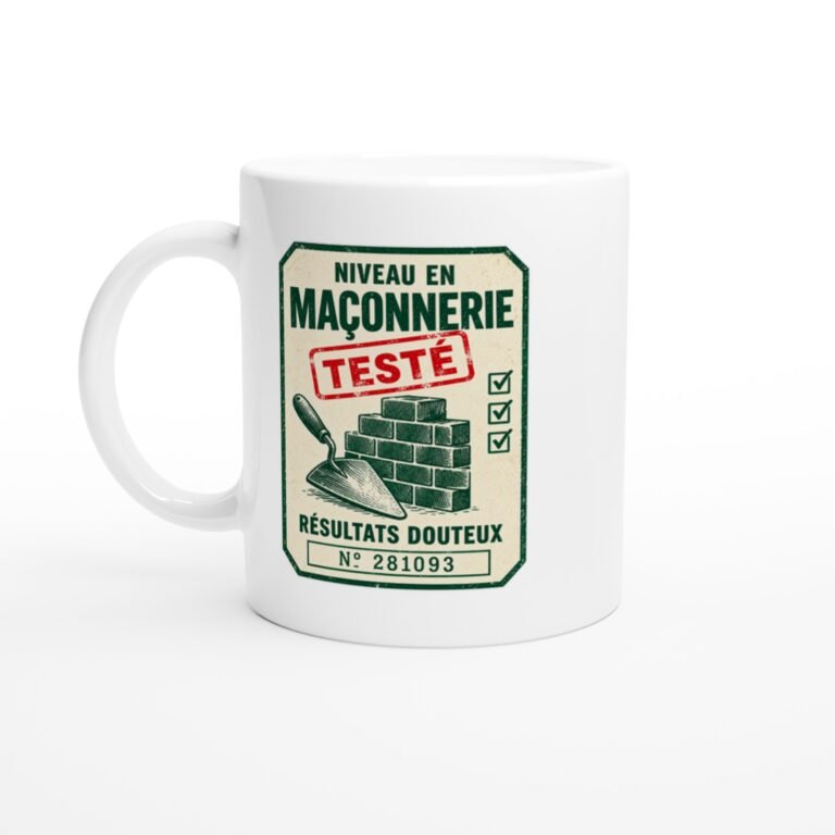 Mug Niveau En Maçonnerie Testé Résultats Douteux