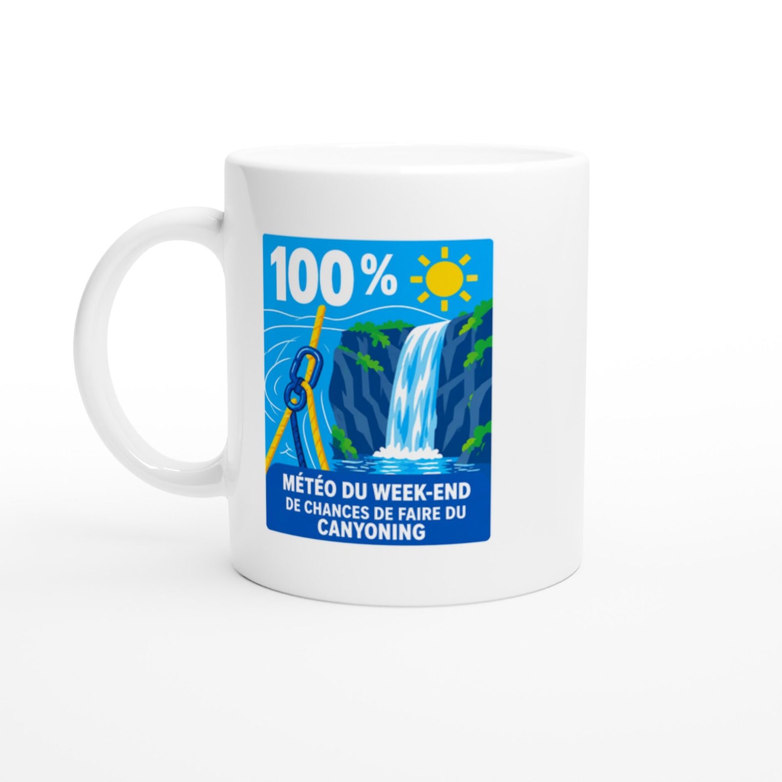 Mug Météo Du Week-End 100 % De Chances De Faire Du Canyoning