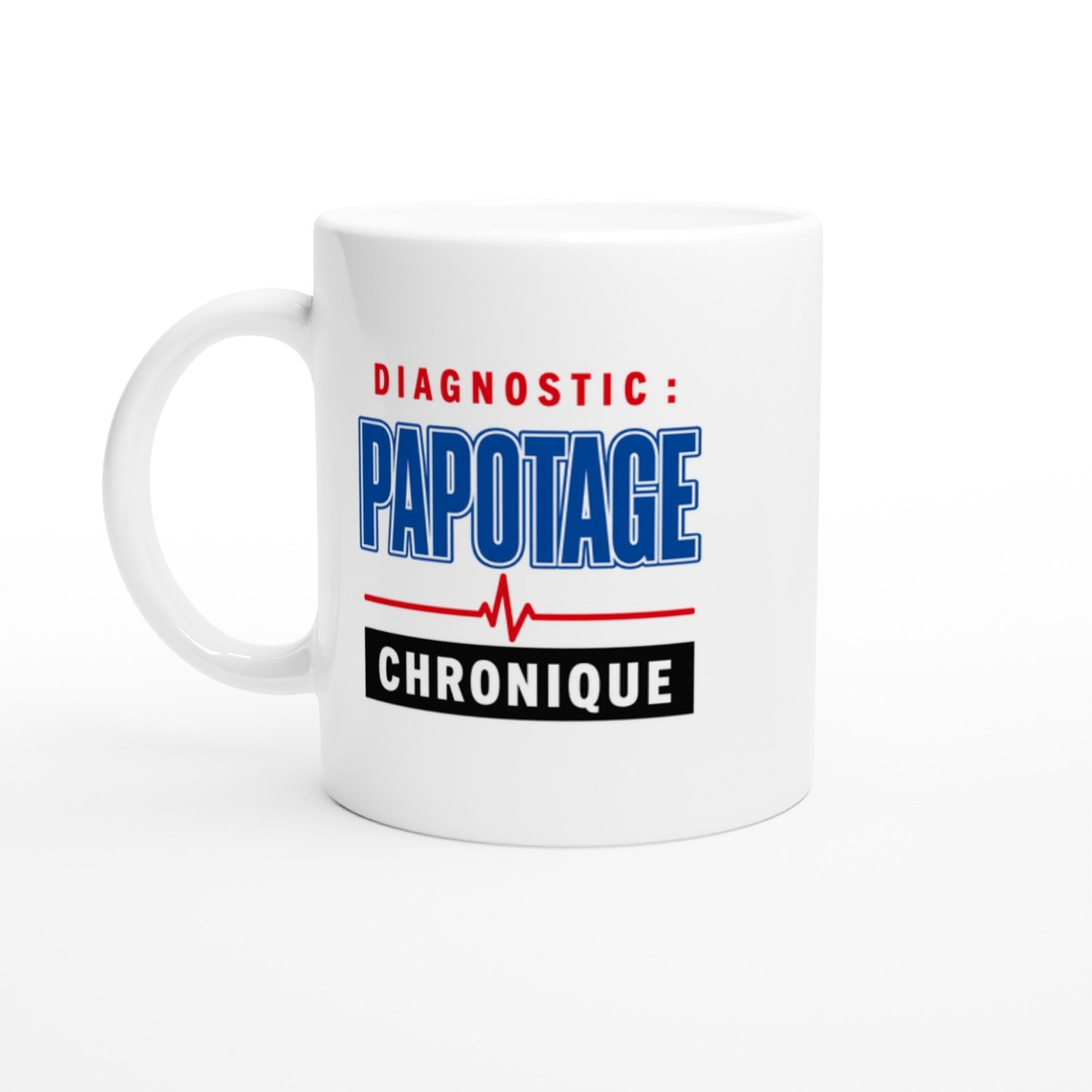 Mug Diagnostic Papotage Chronique