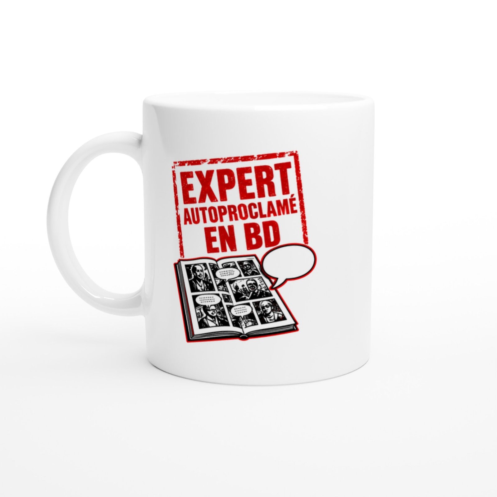 Mug Bande Dessinée Expert Autoproclamé En BD