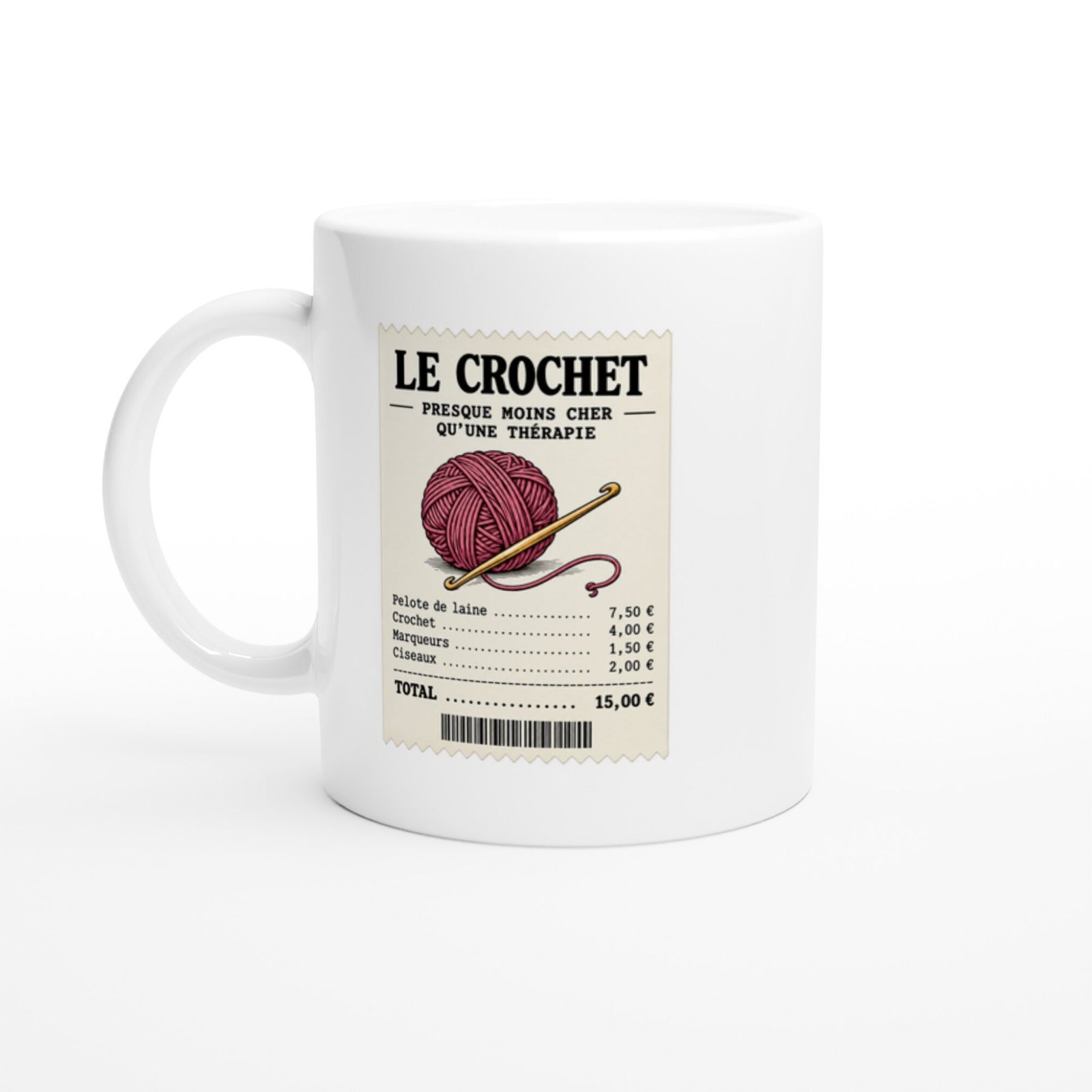 Mug Crochet Presque Moins Cher Qu&rsquo;Une Thérapie