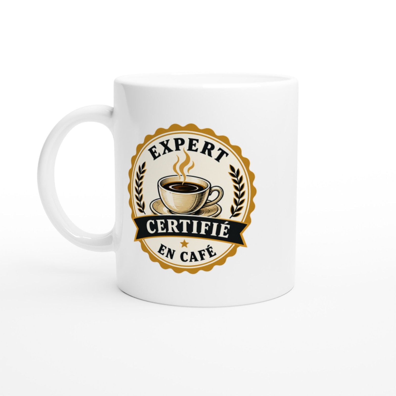 Mug Café Expert Certifié En Café