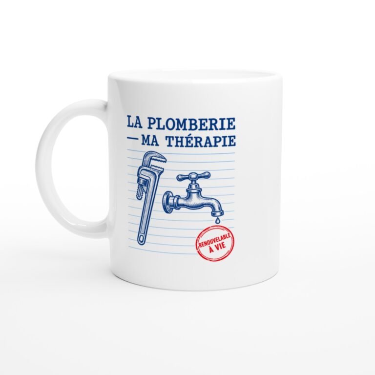 Mug Plomberie Ma Thérapie