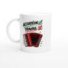 Mug Accordéon Travail