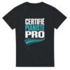 T shirt Certifié Pianiste Pro