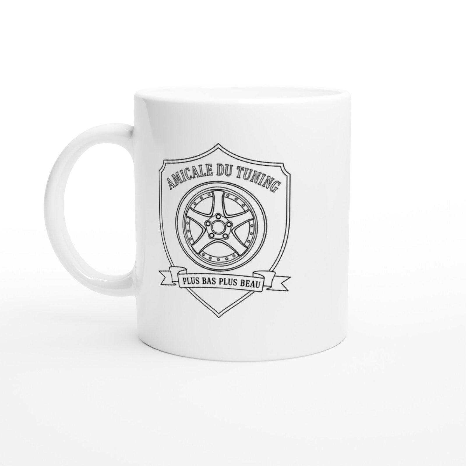 Mug Amicale du Tuning Plus Bas Plus Beau