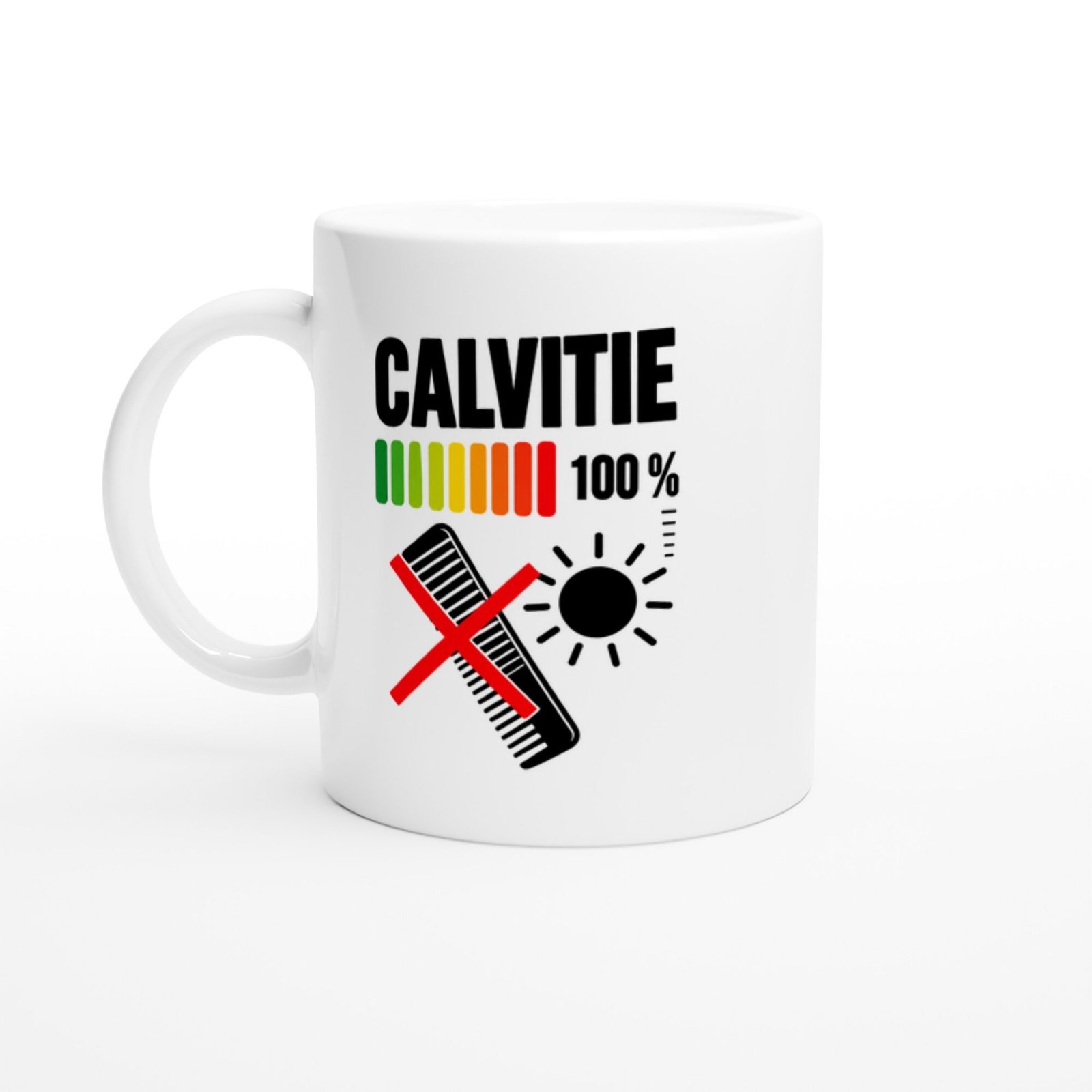 Mug Calvitie 100 pour cent