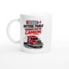 Mug Batterie Faible Recharger Avec Du Camion