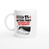 Mug Batterie Faible Recharger Avec Des Sneakers