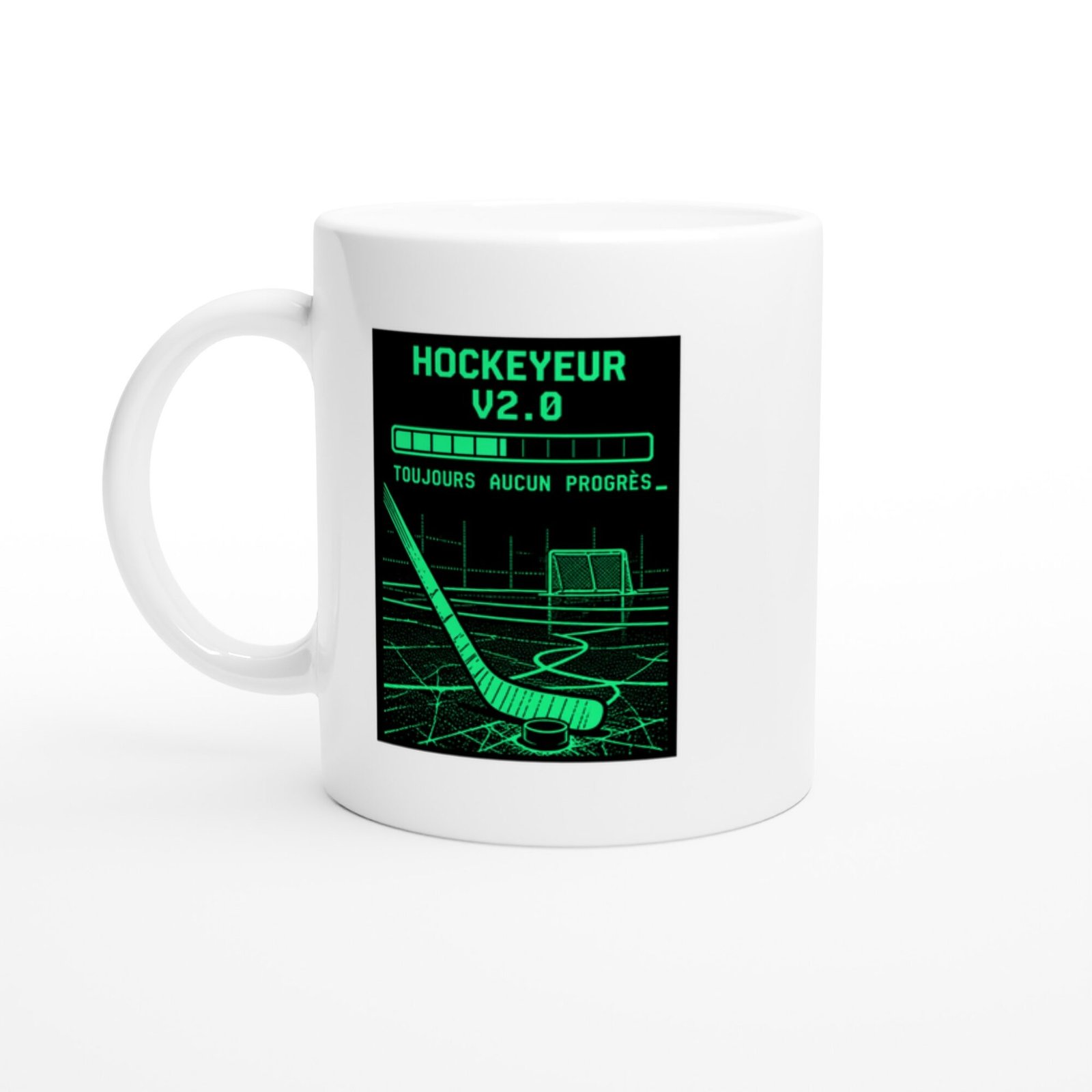 Mug Hockeyeur V2.0 Toujours Aucun Progrès