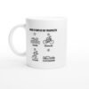 Mug Mode d&rsquo;Emploi du Triathlète Nager Pédaler Courir S&rsquo;Effondrer