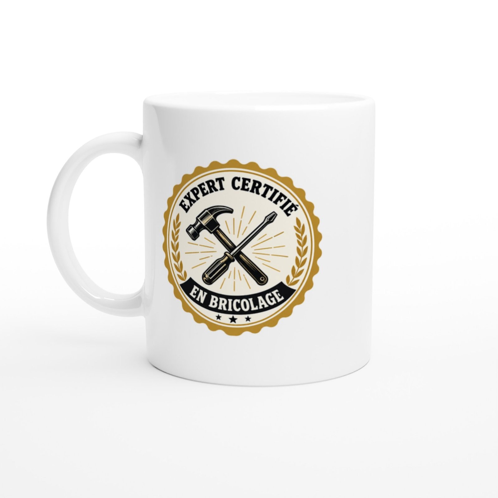 Mug Bricolage Expert Certifié En Bricolage