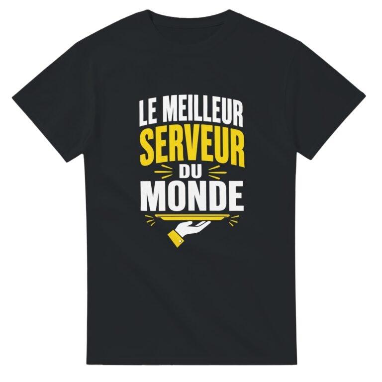 T shirt Le Meilleur Serveur du Monde
