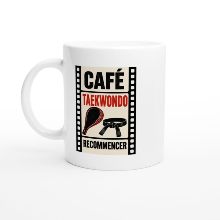 Mug Café Taekwondo Recommencer