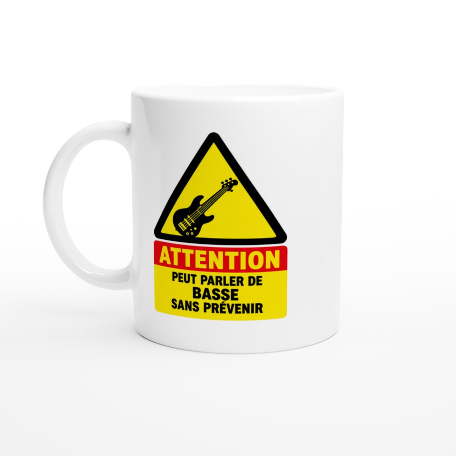 Mug Attention Peut Parler De Basse Sans Prévenir