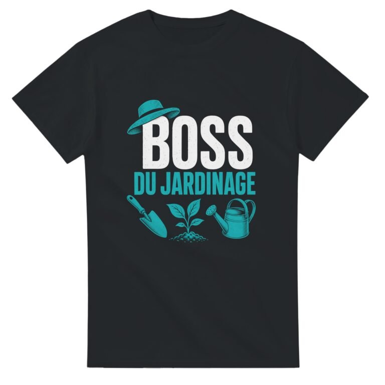 T shirt Boss du Jardinage
