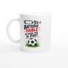Mug Batterie Faible Recharger Avec Du Foot