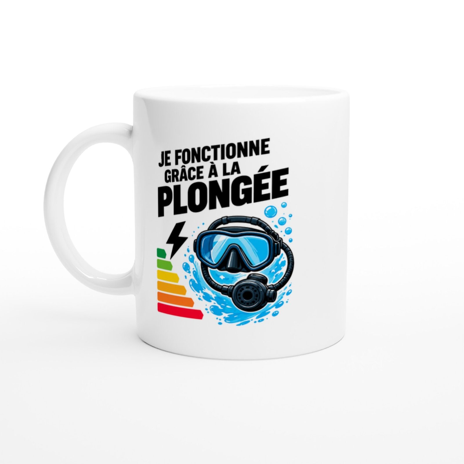 Mug Je Fonctionne Grâce À La Plongée