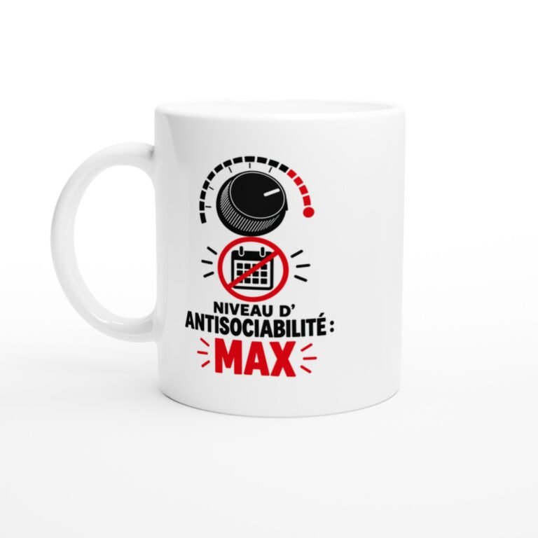 Mug Niveau d'Antisociabilité Max