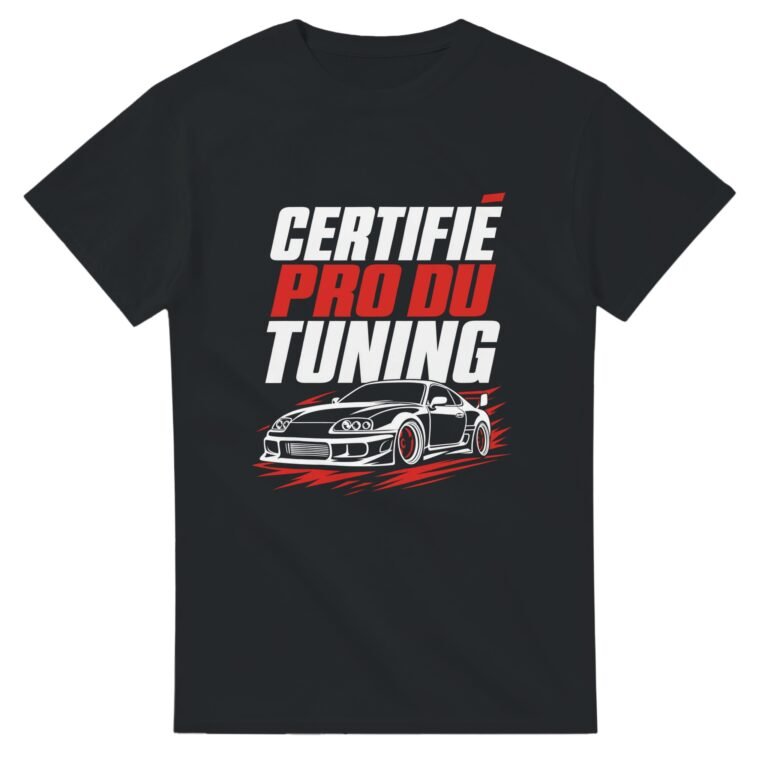 T shirt Certifié Pro du Tuning