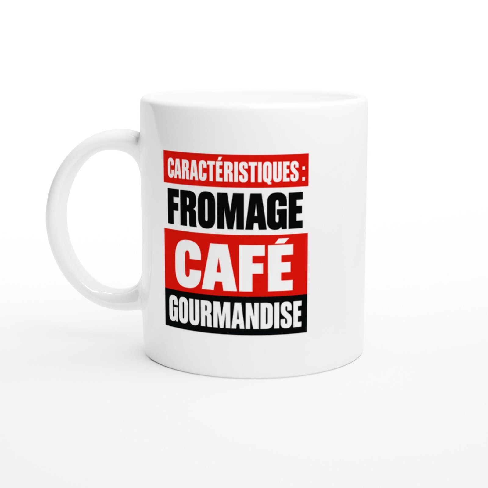 Mug Caractéristiques Fromage Café Gourmandise