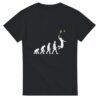 T shirt Badminton Évolution