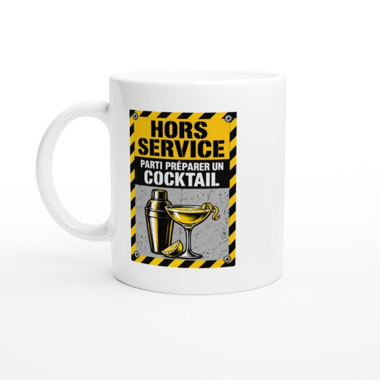 Mug Hors Service Parti Préparer Un Cocktail