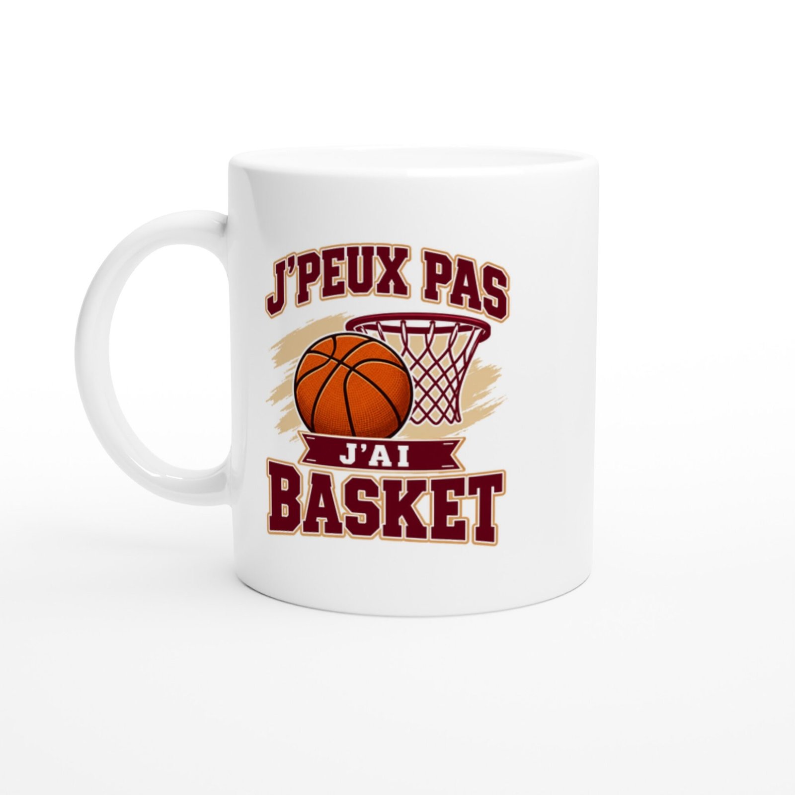 Mug Basket J&rsquo;Peux Pas J&rsquo;Ai Basket