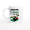 Mug Composition 60 % Billard 40 % Craie Partout