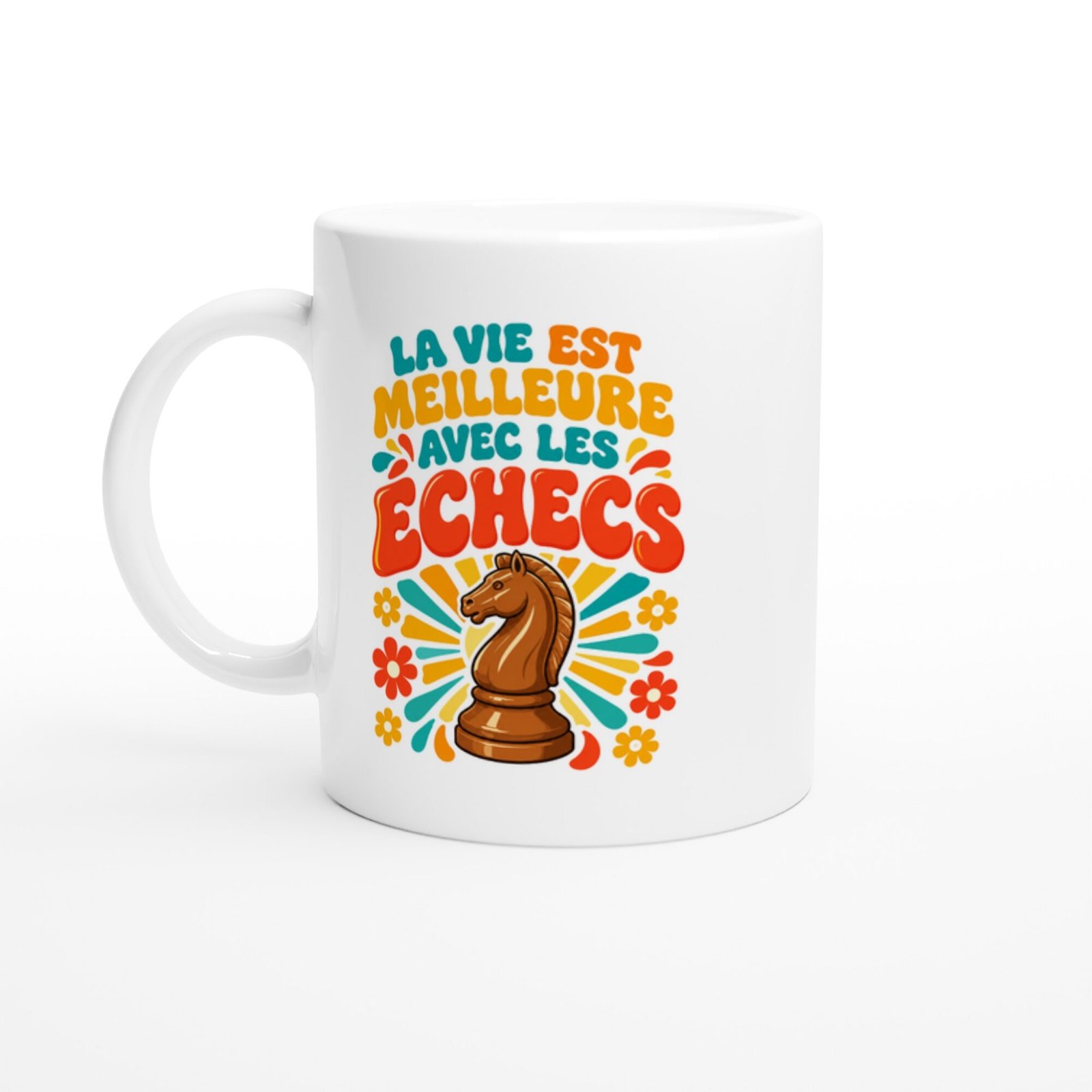 Mug Échecs La Vie Est Meilleure Avec Les Échecs