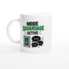Mug Mode Bavardage Activé Bulles Noires