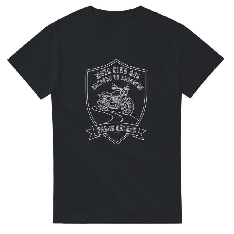 T shirt Moto Club des Motards du Dimanche Pause Gâteau