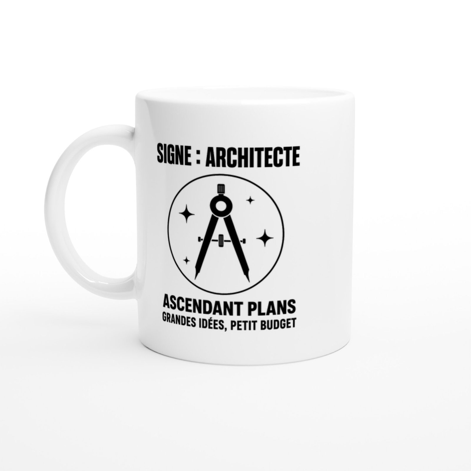 Mug Signe Architecte Ascendant Plans Grandes Idées Petit Budget