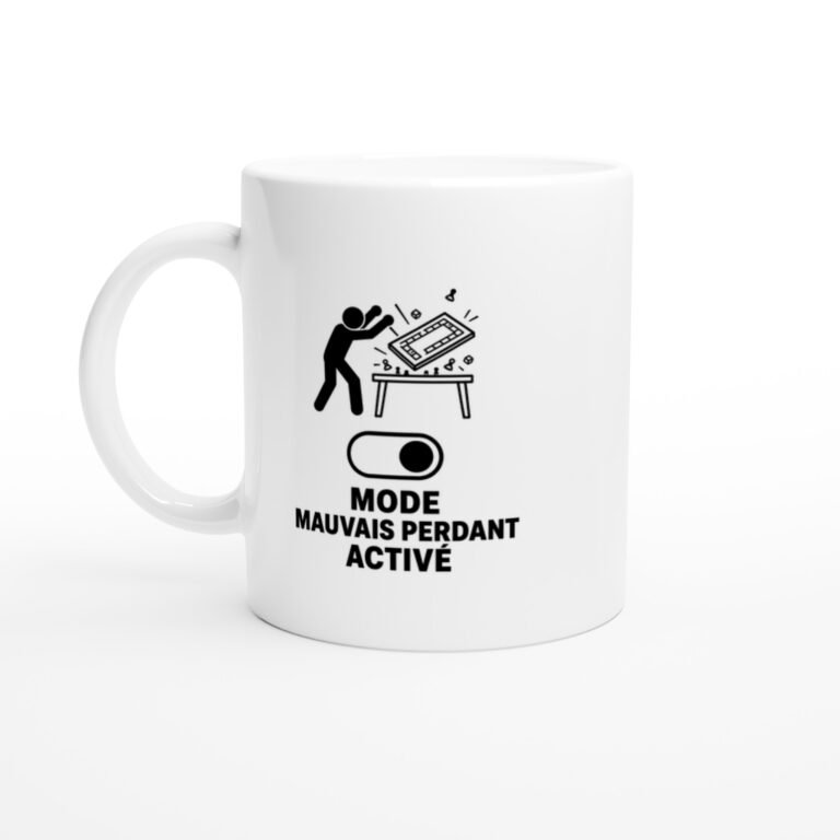 Mug Mode Mauvais Perdant Activé