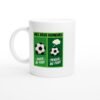 Mug Football Panneaux Verts Mes Deux Humeurs Jouer Au Foot Penser Au Foot
