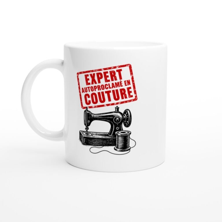 Mug Couture Expert Autoproclamé En Couture