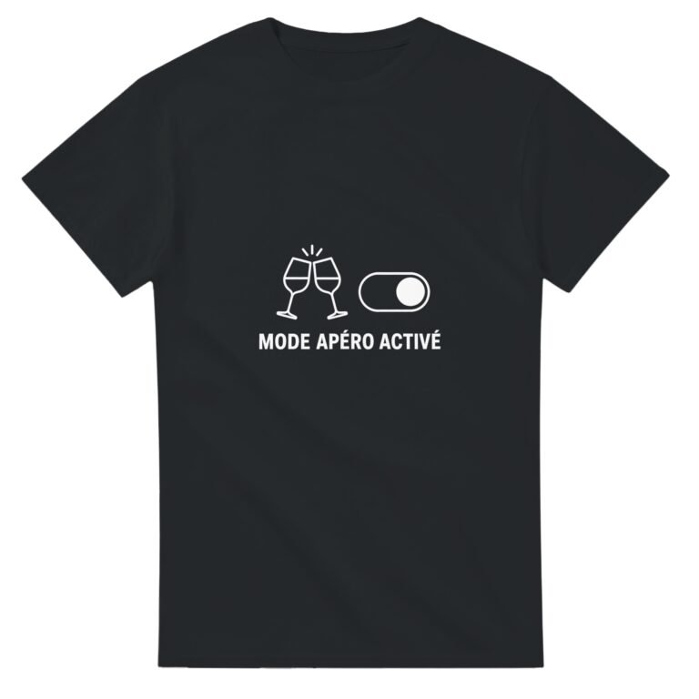 T shirt Mode Apéro Activé