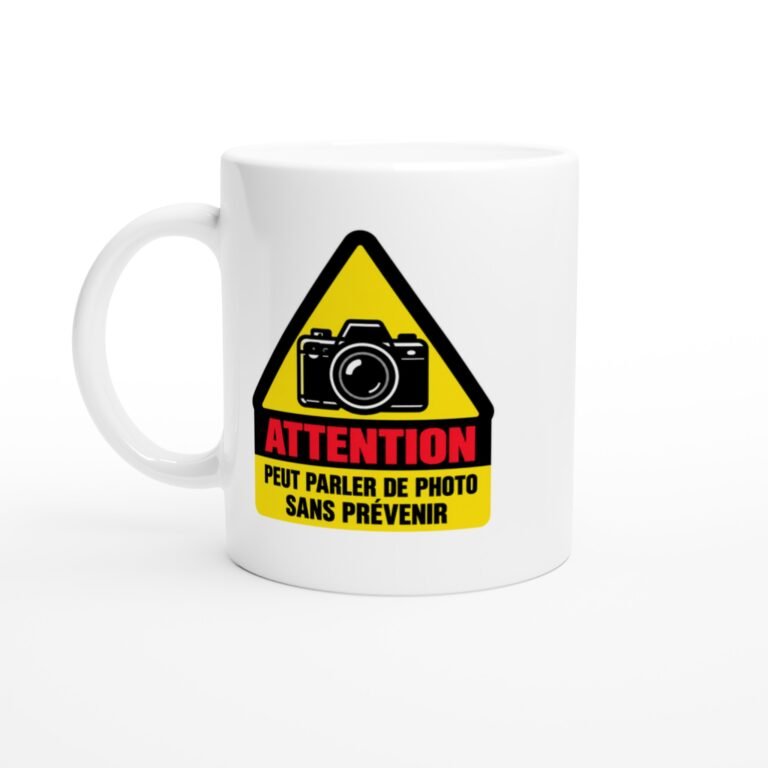 Mug Attention Peut Parler De Photo Sans Prévenir