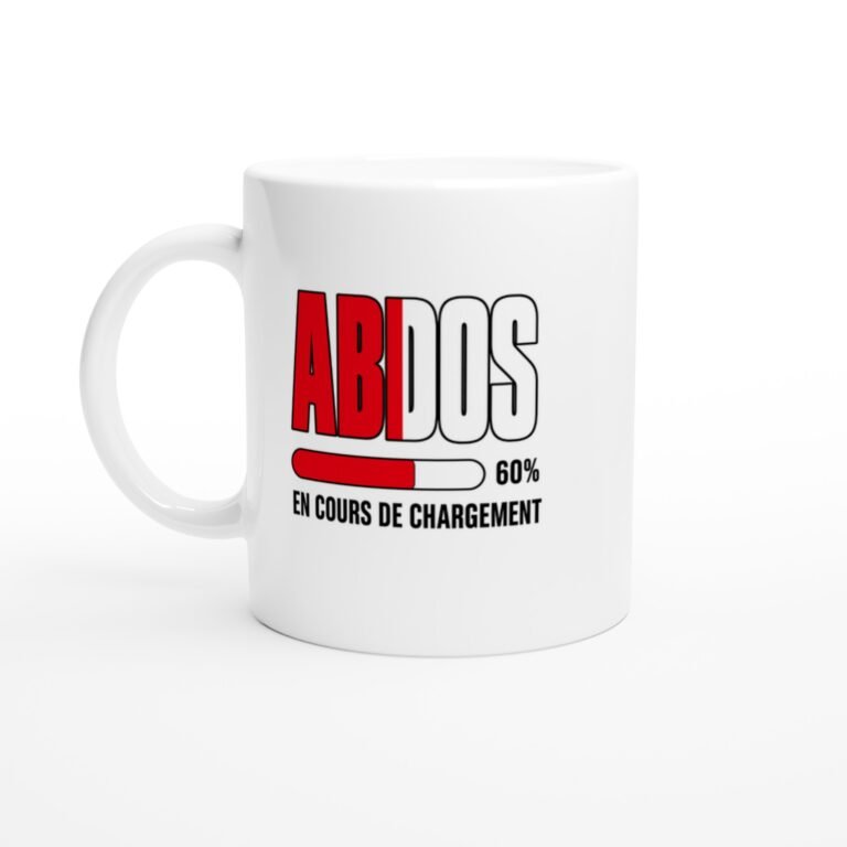 Mug Musculation Abdos 60 pour cent En Cours de Chargement