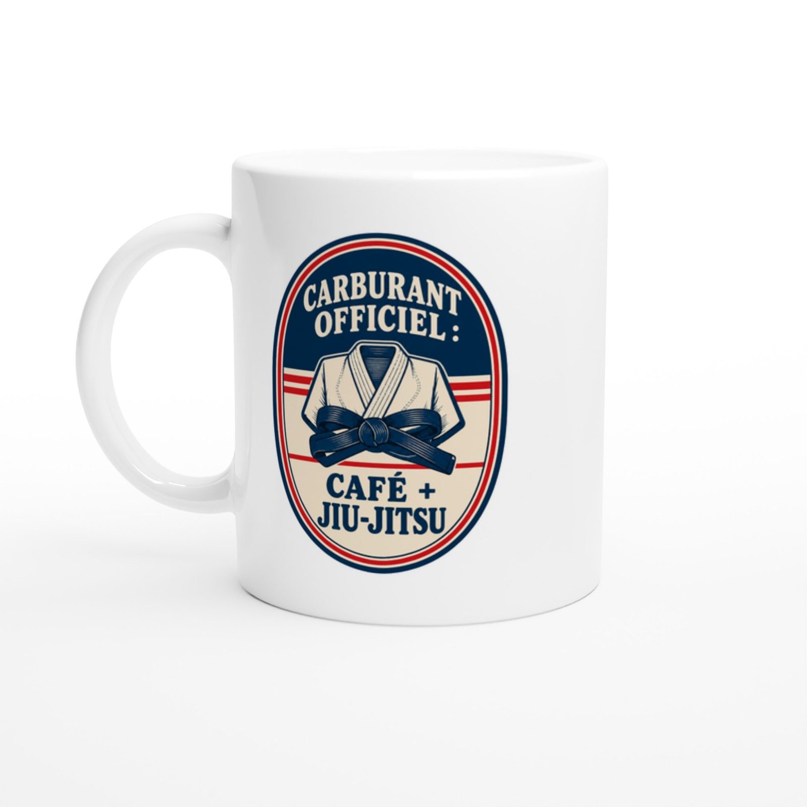 Mug Carburant Officiel Café + Jiu-Jitsu